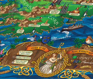 Water & Wines Whiskey Puzzle 1000 Teile Ireland