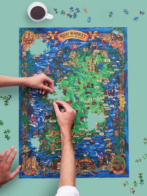 Water & Wines Whiskey Puzzle 1000 Teile Ireland