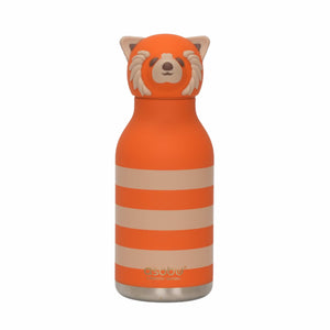 asobu Bestie Bottle Tiermotiv Kinder Trinkflasche Red Panda 475 ml