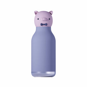 asobu Bestie Bottle Tiermotiv Kinder Trinkflasche Schwein 475 ml