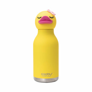 asobu Bestie Bottle Tiermotiv Kinder Trinkflasche Ente 475 ml