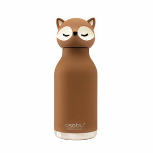 asobu Bestie Bottle Tiermotiv Kinder Trinkflasche Fuchs 475 ml