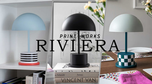 Die Printworks Riviera Tischlampe - Entdecke die Eleganz und Vielseitigkeit für dein Zuhause