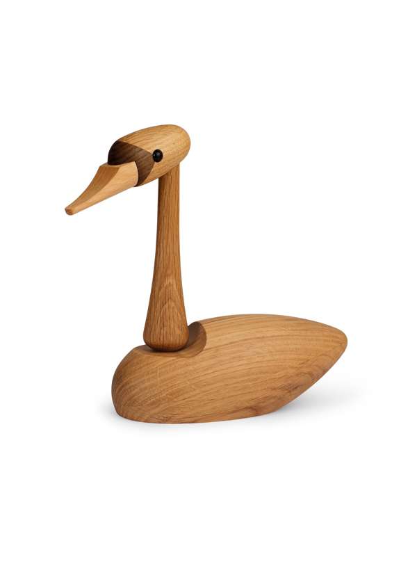 Spring Copenhagen The Cygnet - Figurine en bois Cygne