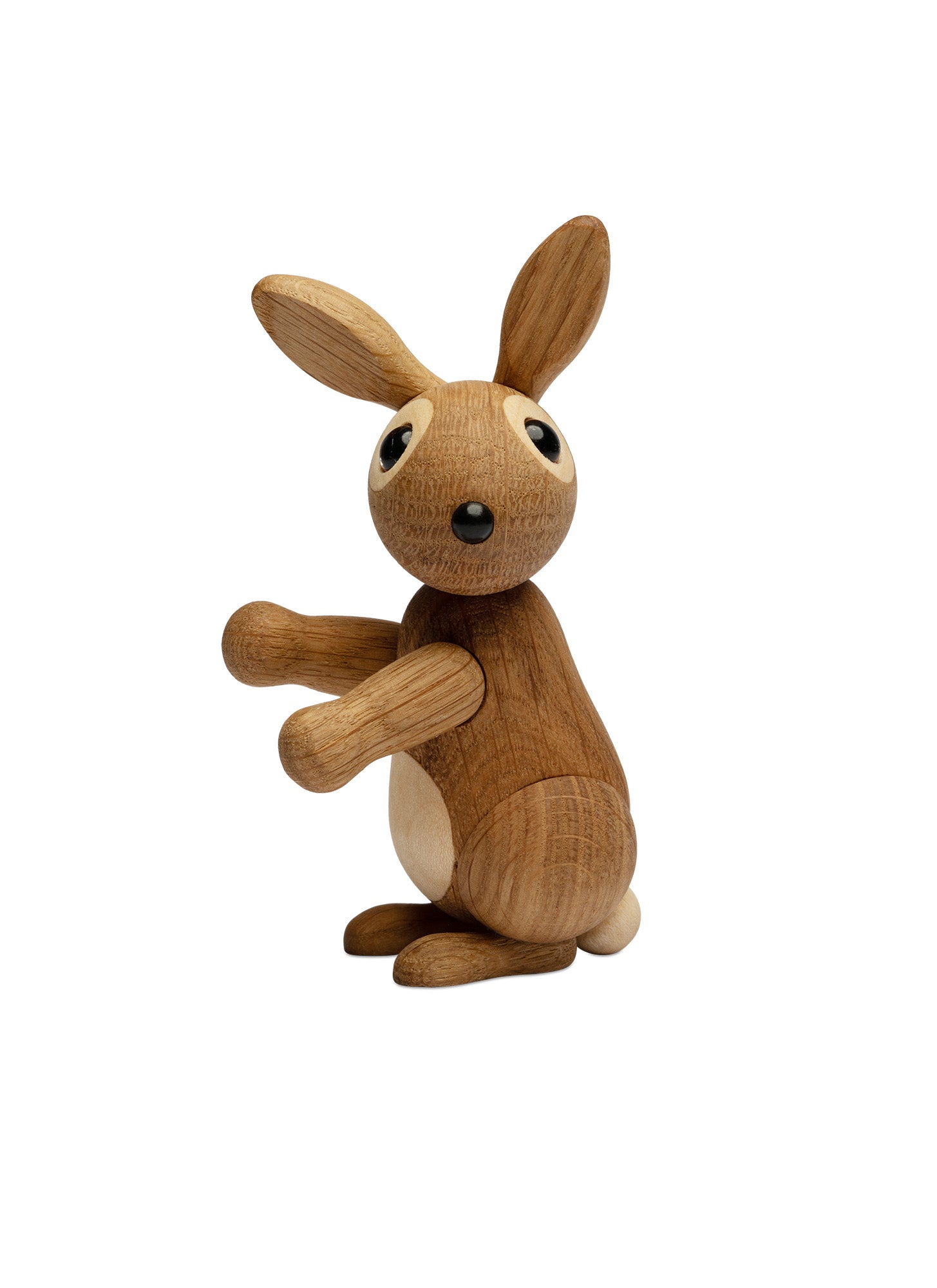 Spring Copenhagen Bounce - Figurine en bois jeune lapin