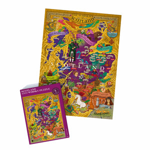 Water & Wines Whiskey Puzzle 1000 Teile Scotland   