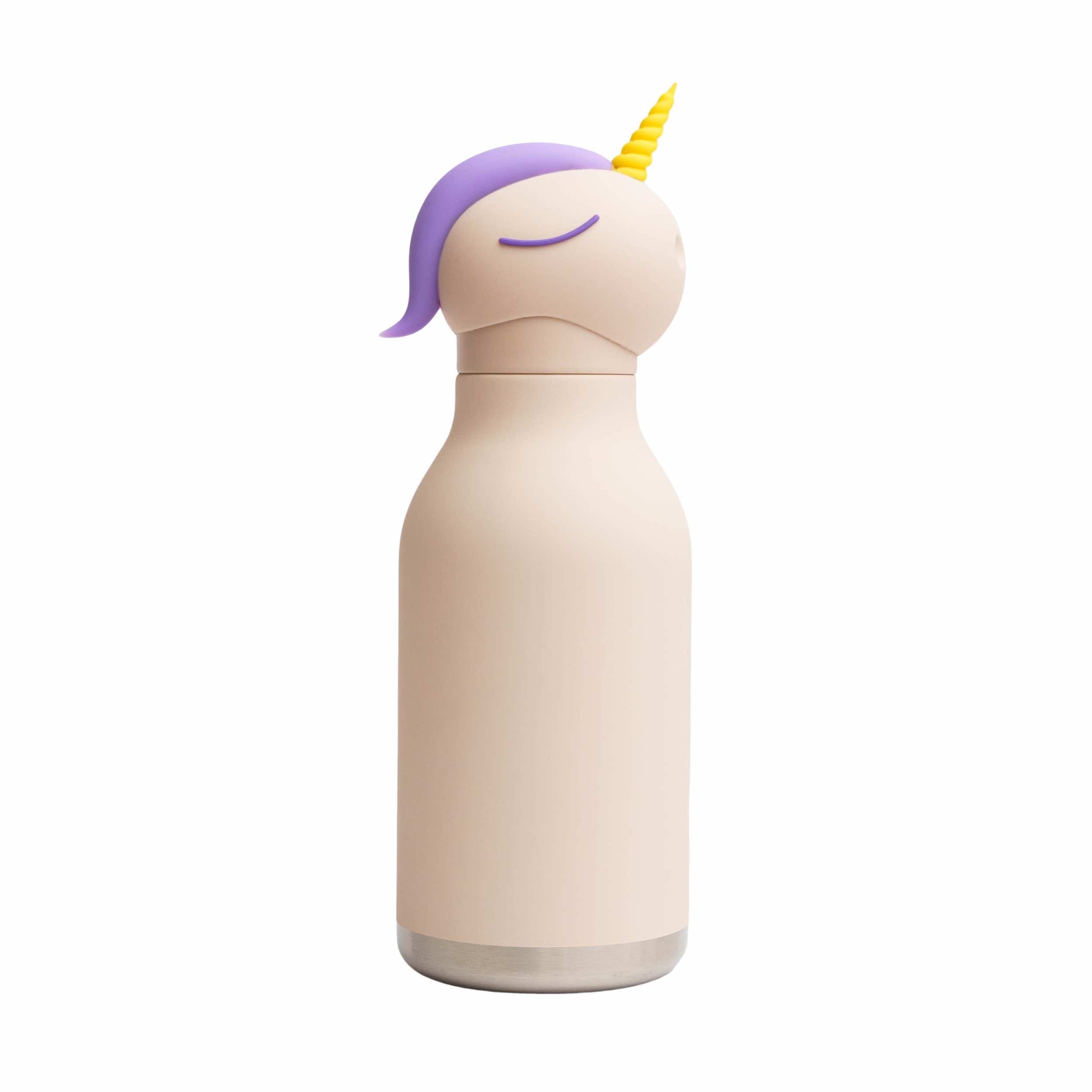 asobu Bestie Bottle Tiermotiv Kinder Trinkflasche Einhorn 475 ml 