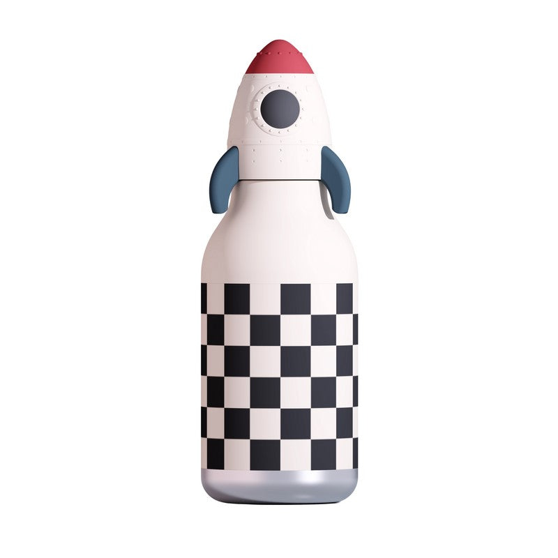 asobu Bestie Bottle Tiermotiv Kinder Trinkflasche Rakete 475 ml 
