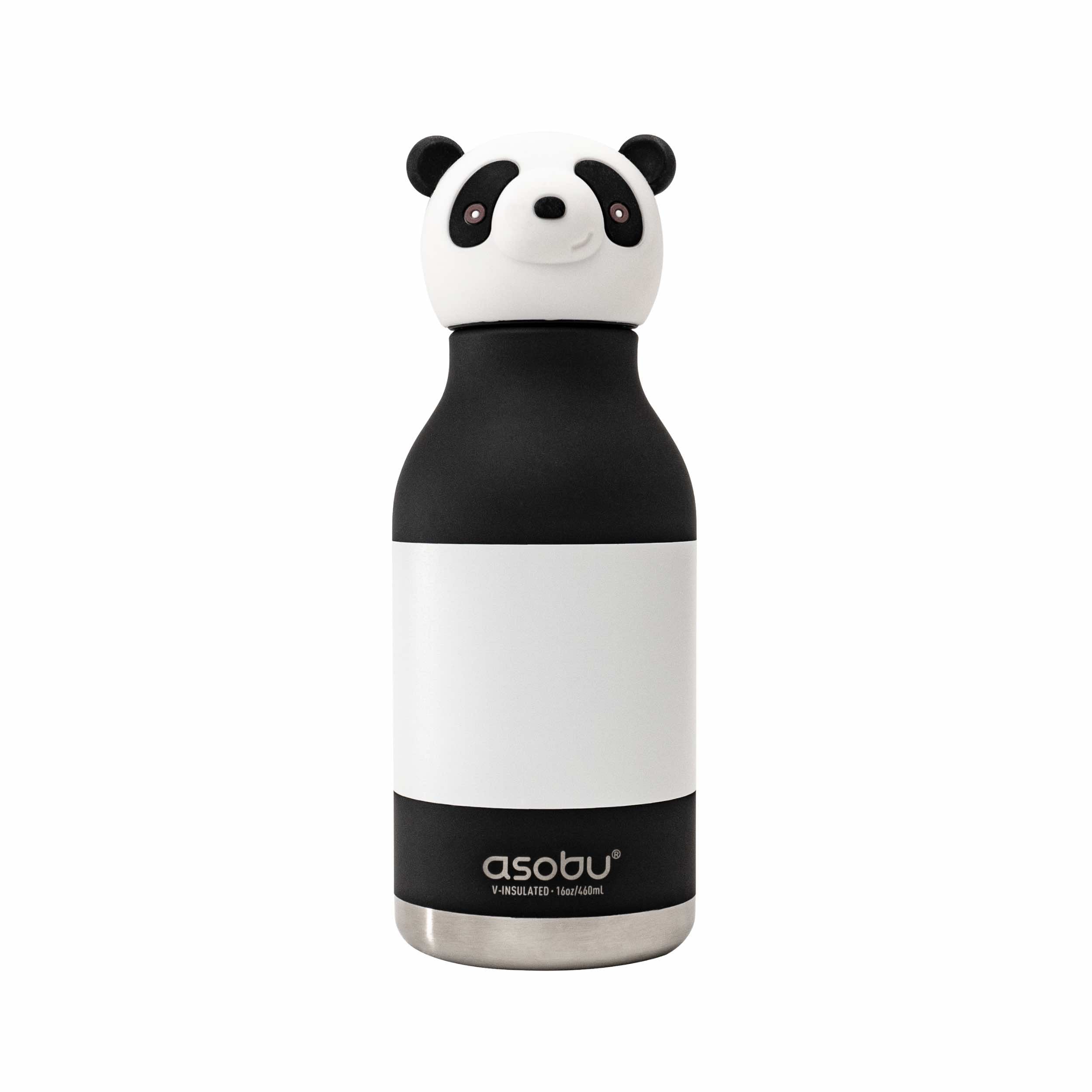 asobu Bestie Bottle Tiermotiv Kinder Trinkflasche Panda 475 ml 