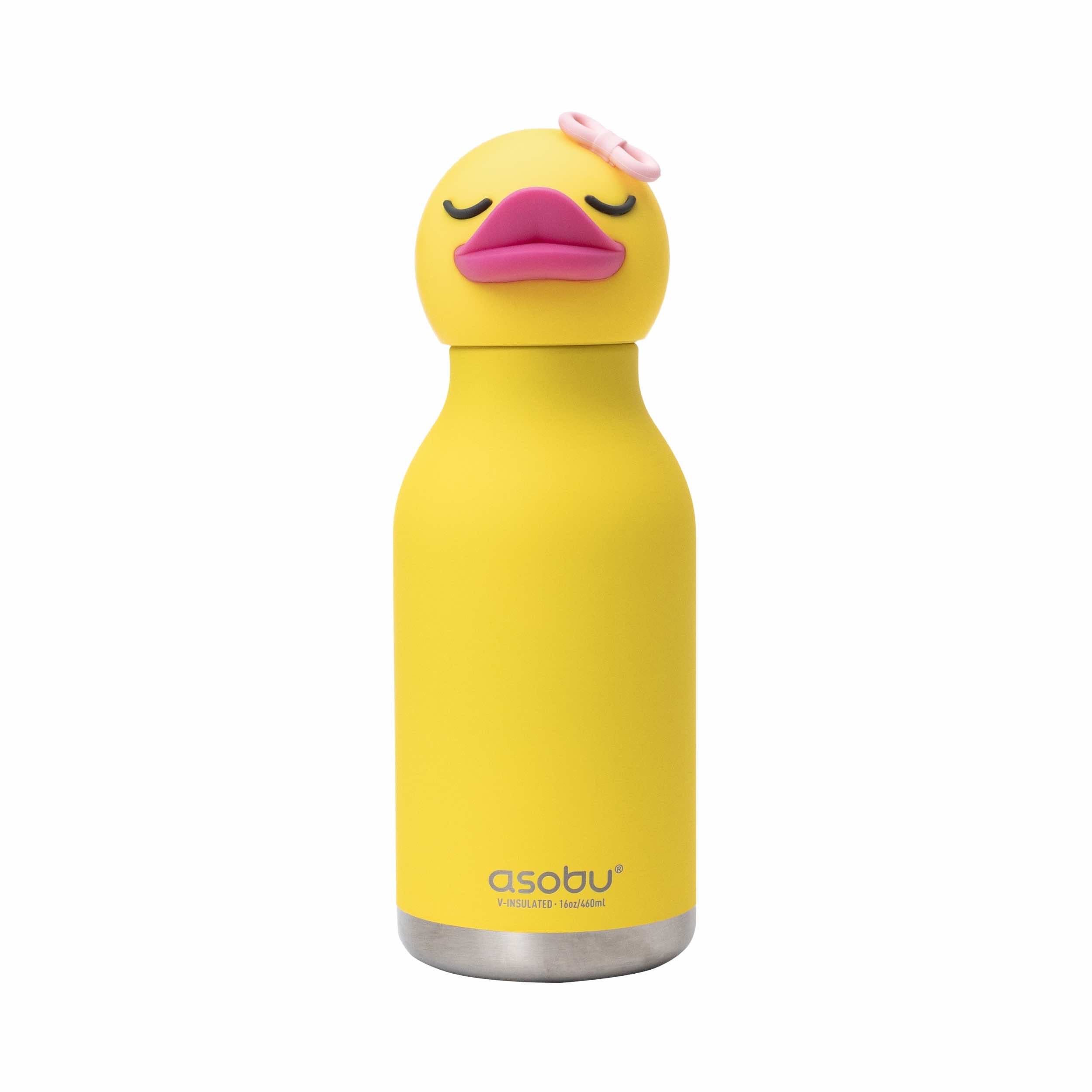 asobu Bestie Bottle Tiermotiv Kinder Trinkflasche Ente 475 ml 