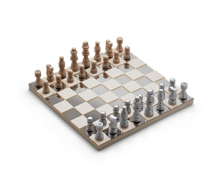 Printworks Mirror Chess Schachspiel, spiegel schach, schach, schachbrett, schach spielen, schach aufstellung, schachspiel, schach regeln, schach lernen, printworks schach, printworks chess, the art of chess,