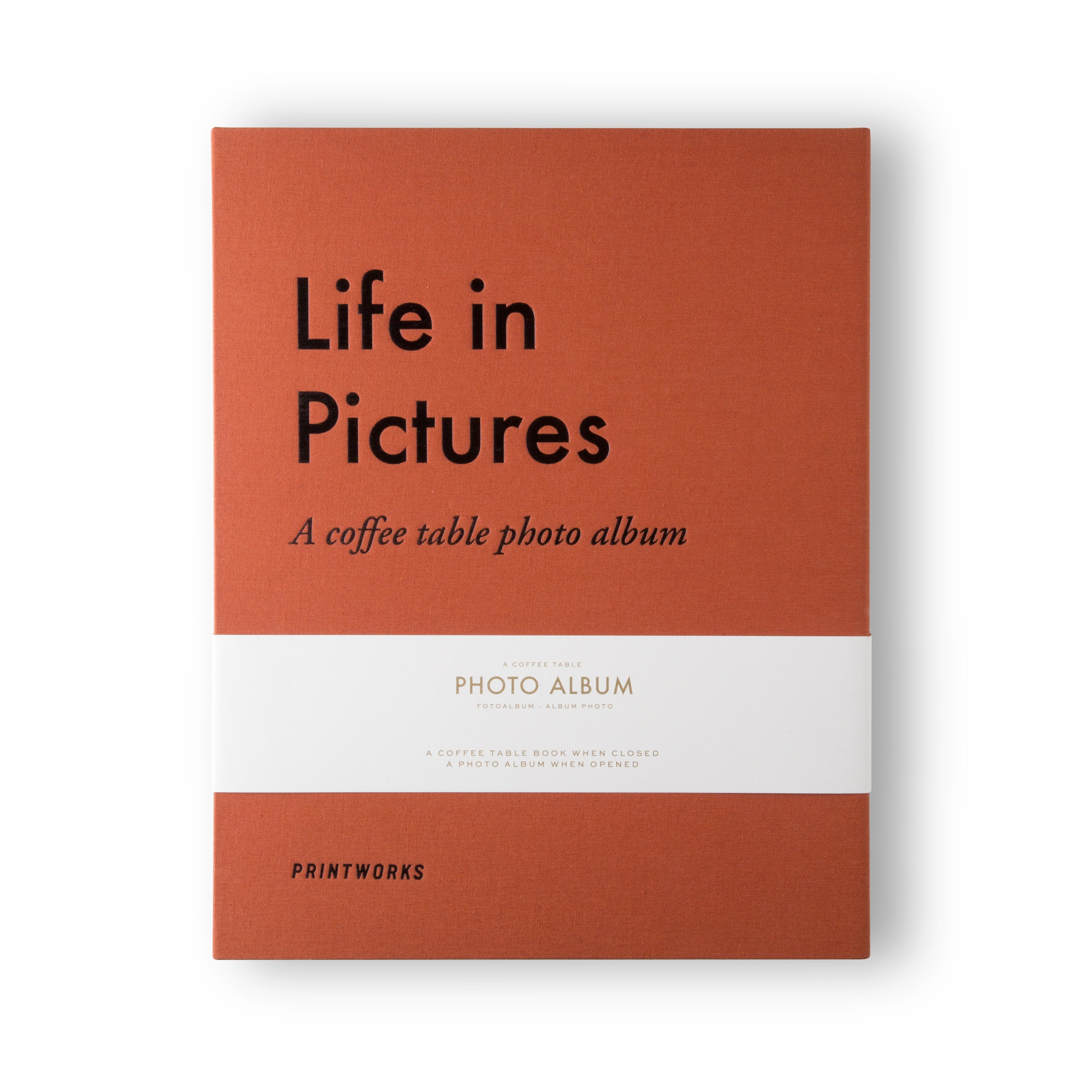 Fotoalbum - Life in Pictures (orange)