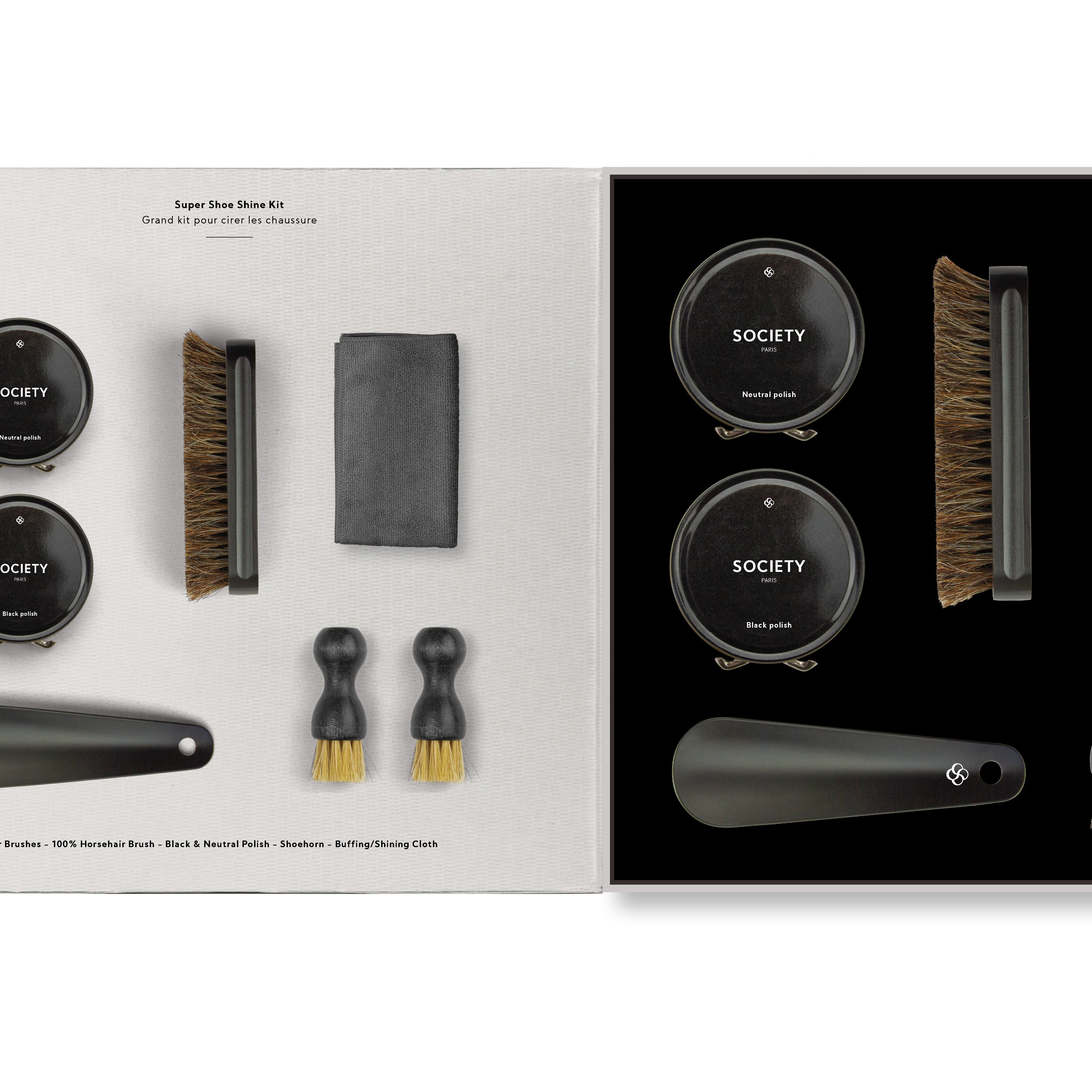 Super shoe care set "Super Shoe Shine Kit"